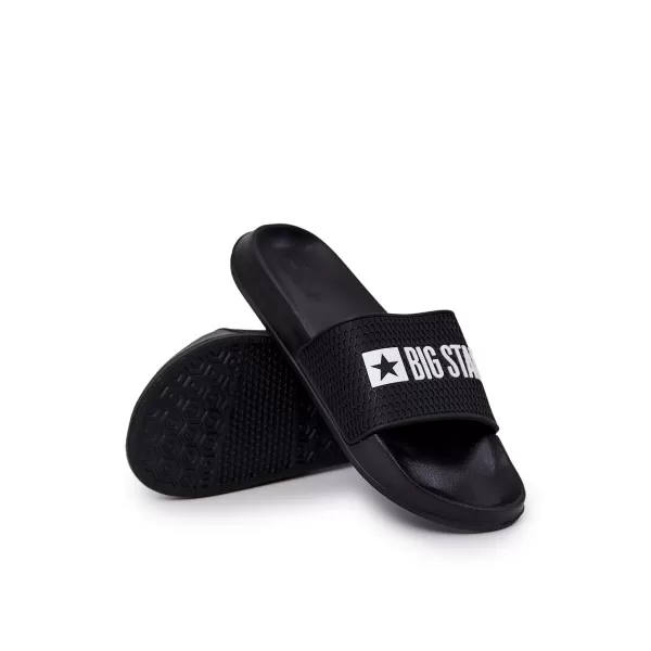  Herrenhausschuhe BIG STAR JJ174505 SCHWARZ Big Star Shoes 
