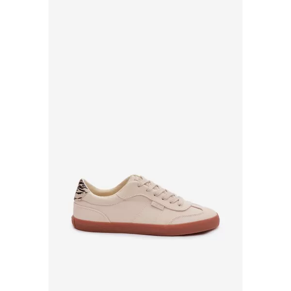  Damen-Sneaker BIG STAR TT274358 BEIGE Big Star Shoes 