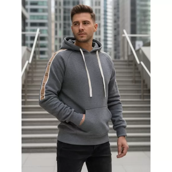  Herren-Sweatshirt DSTREET BX5945 GRAU 