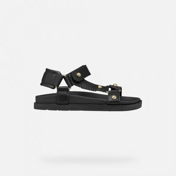  Sandalen für Mädchen GEOX SANDAL FOAMMENTERA J65P0D000BCC9999 SCHWARZ 