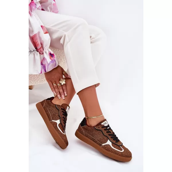  Damen-Sneaker LOPEZ JUST DARE SS2D4016 BRAUN/BEIGE Daniel Lopez Just Dare 