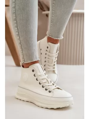 Damen-Sneaker BIG STAR OO274064 WEISS Big Star Shoes