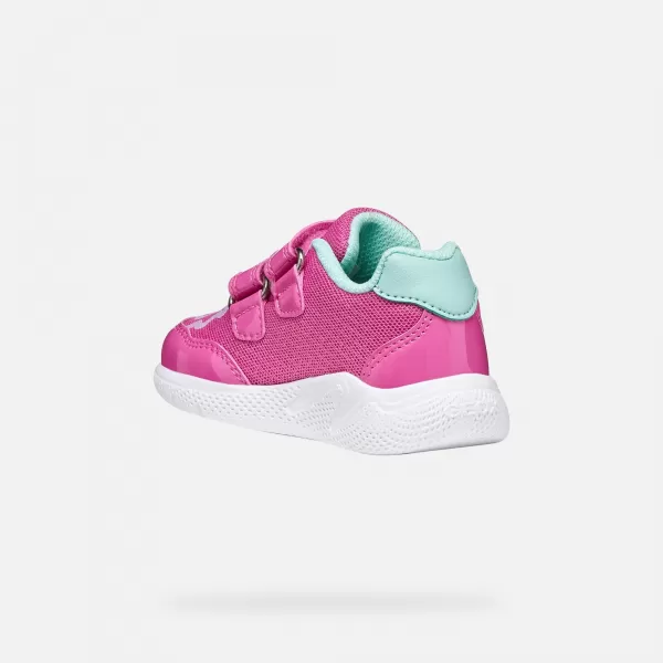  Mädchen-Sneaker GEOX SPRINTYE B654TA0GNHHC8471 ROSA 