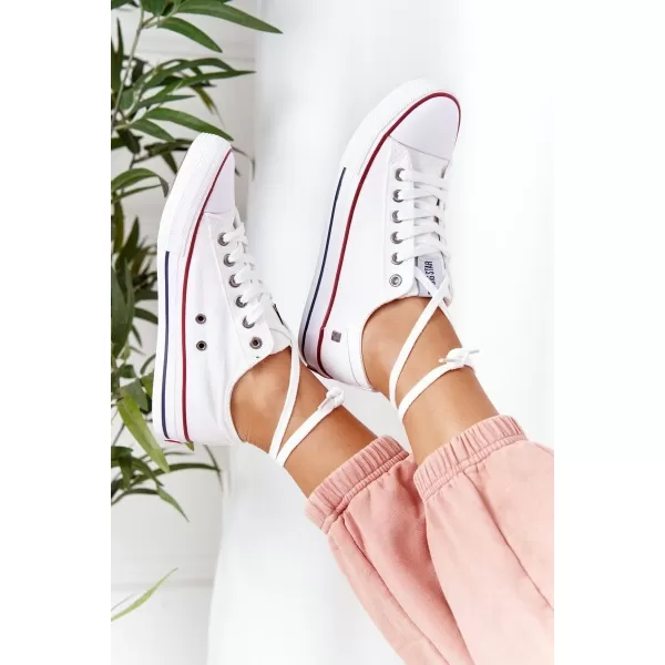  Damen-Sneaker BIG STAR DD274336 WEISS Big Star Shoes 