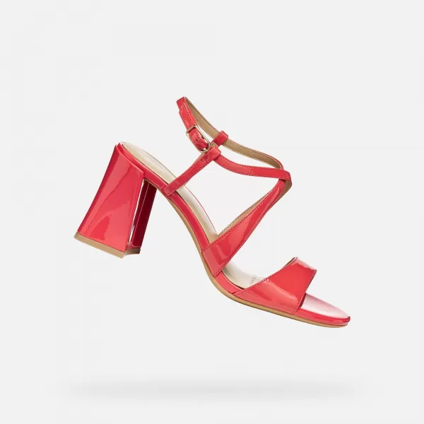  Damensandalen GEOX NEW ERAKLIA 80 T01 G012895 ROT 