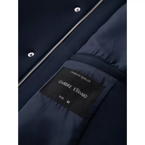  Herrenmantel OMBRE OM-COLC-0144 MARINEBLAU 