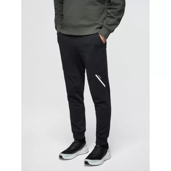 Herren-Jogginghose OMBRE OM-PASK-0280 SCHWARZ 