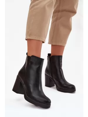 Damenstiefel BOTO RYSELLE 40501 SCHWARZ