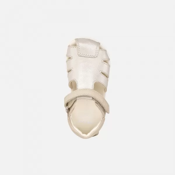  Sandalen für Mädchen GEOX SANDAL STEPPIEUP B656QA0CR85C5000 BEIGE 
