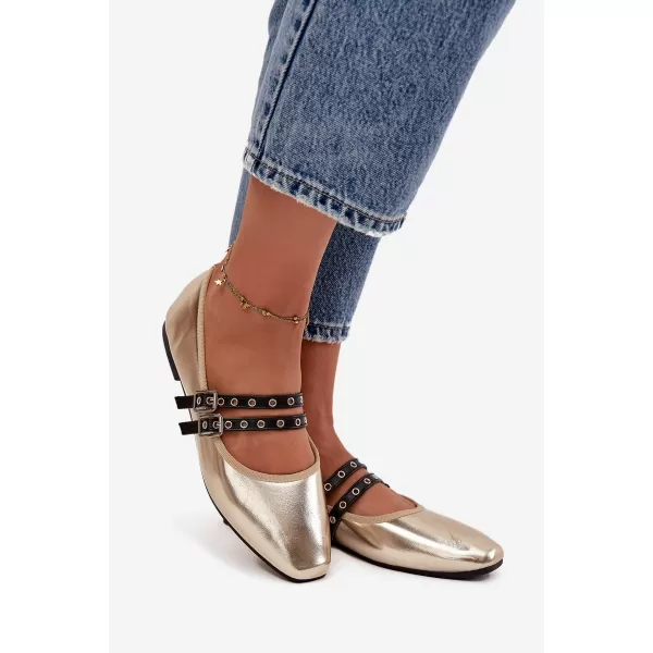  Ballerinas für Damen BOTO DELIORA 40483 GOLD 