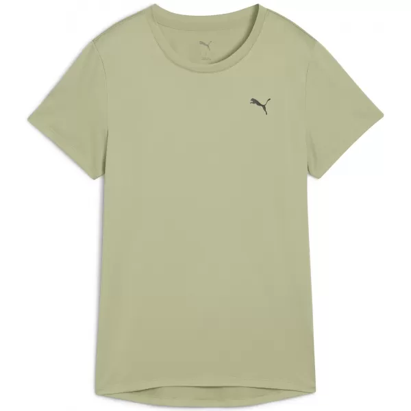  Damen-T-Shirt PUMA W TAD ESSENTIAL CREW TEE 527177-82 LUX-ARMEE 
