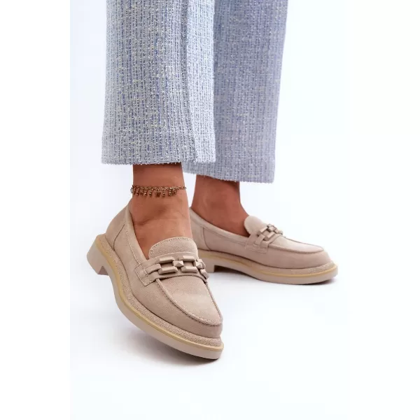  Damenmokassins S.BARSKI HX52-222 BEIGE 