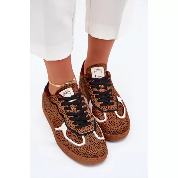  Damen-Sneaker LOPEZ JUST DARE SS2D4016 BRAUN/BEIGE Daniel Lopez Just Dare 