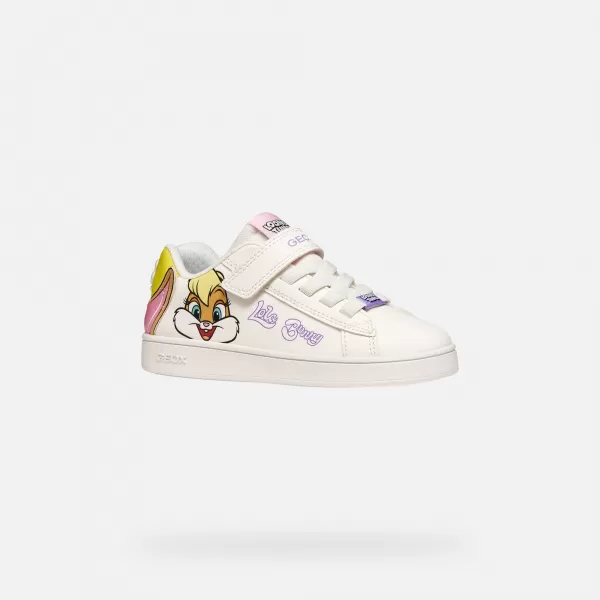  Mädchen-Sneaker GEOX ECLYPER J65LRH05411C0592 WEIß 