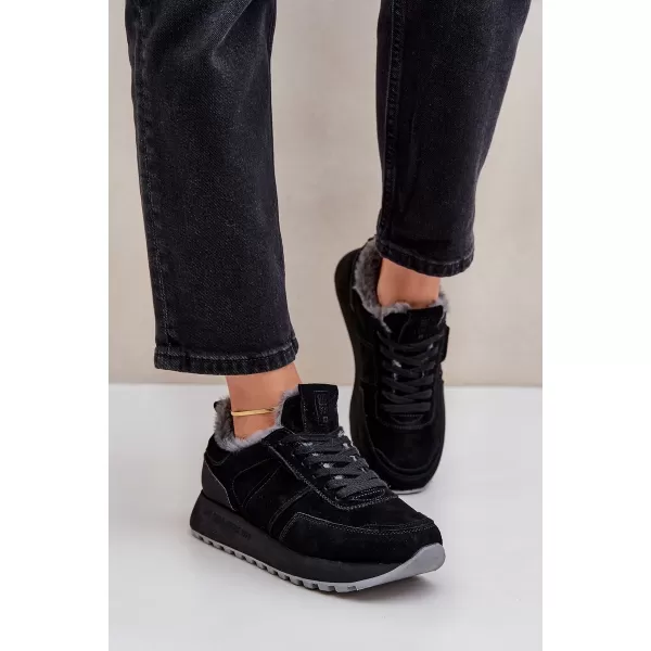  Damen-Sneaker BIG STAR OO274580 SCHWARZ Big Star Shoes 