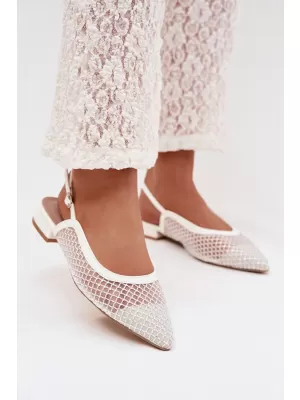 Ballerinas für Damen BOTO PYVONA 42007 WEIß