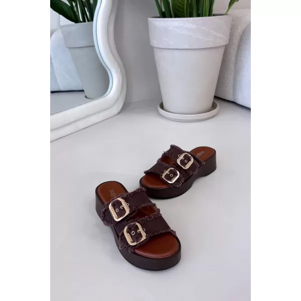  Damenhausschuhe BOTO RENELISSE 41325 BRAUN 