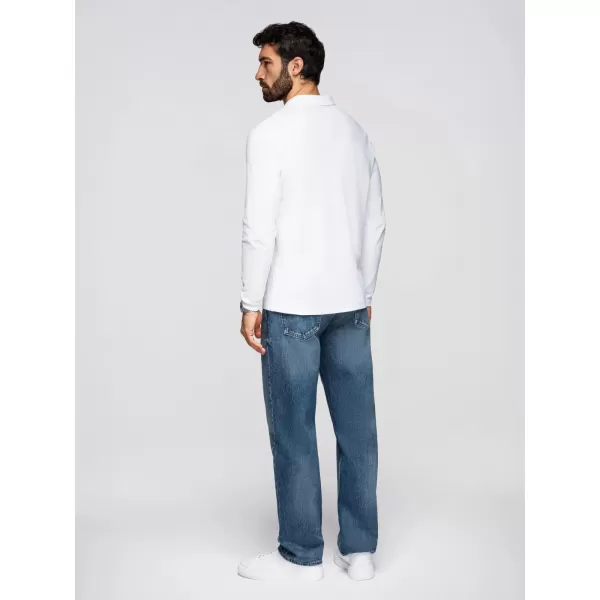  Herren-T-Shirt OMBRE OM-POBL-0162 WEIß 