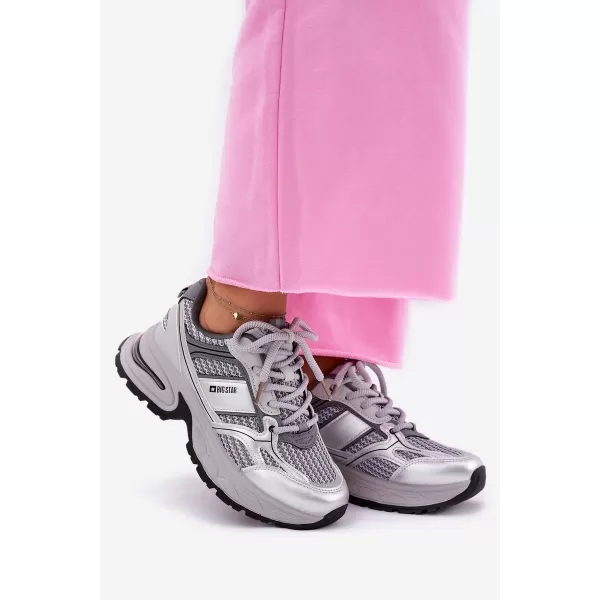  Damen-Sneaker BIG STAR RR274A193 GRAU Big Star Shoes 