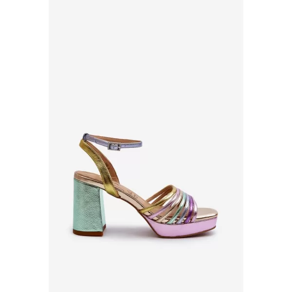 Damensandalen D&A CR920 LILA 