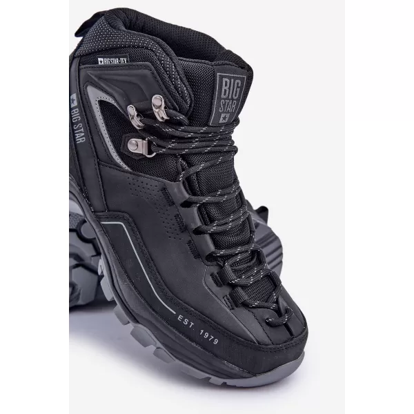  Herrenschuhe BIG STAR OO174341 SCHWARZ Big Star Shoes 