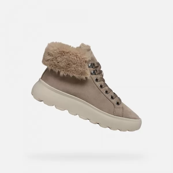 Damen-Sneaker GEOX SPHERICA EC4.1 G004449 BEIGE 