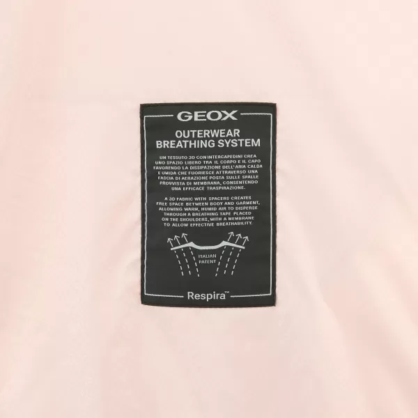  Daunenjacke für Damen GEOX MYLUSE G012398 ROSA 