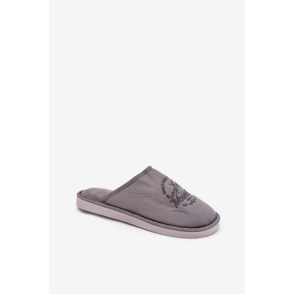  Herrenhausschuhe BOTO TIRANNE 40751 GRAU 