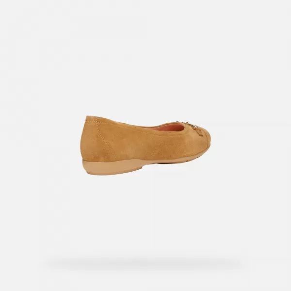  Ballerinas für Damen GEOX ANNYTAH G012968 BRAUN 