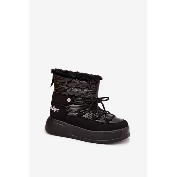  Winterstiefel für Damen LEE COOPER LCJ-25-3-3814 SCHWARZ 