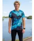 Premium-T-Shirt für Herren ALTISPORT VOJ/ALM131TR01 KEROSIN/SCHWARZ