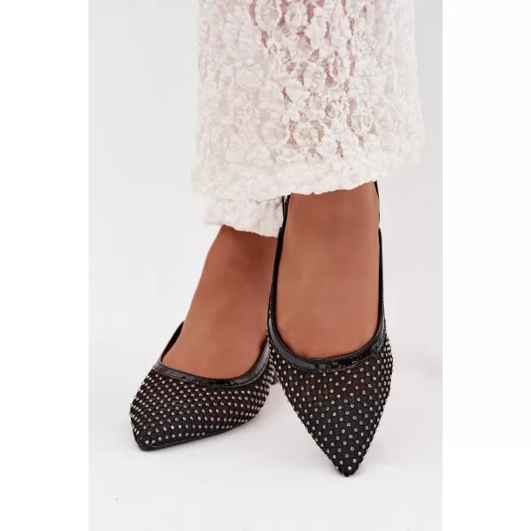  Ballerinas für Damen BOTO PATOU 42008 SCHWARZ 