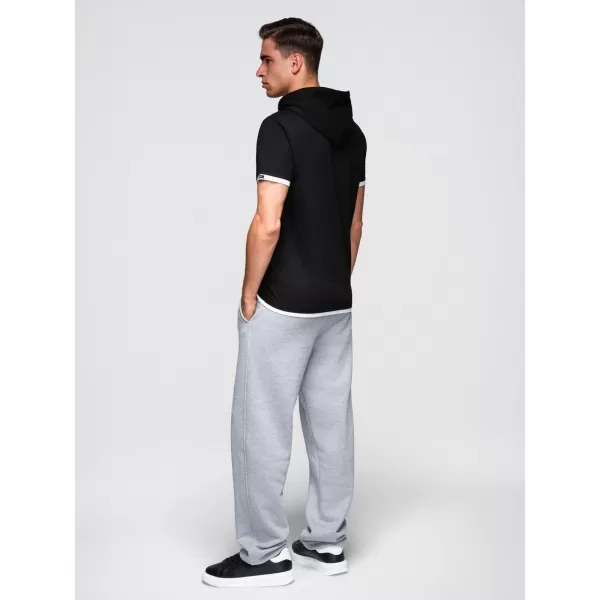  Herren-T-Shirt OMBRE OM-TSCT-0256 SCHWARZ 