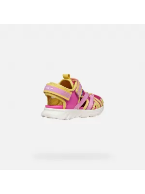 Sandalen für Mädchen GEOX SANDAL AIRADYUM J55MTB01454C8063 ROSA