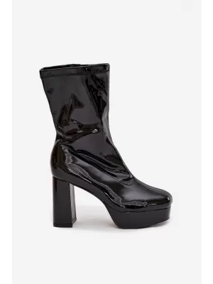 Damenschuhe mit Absatz BOTO CALVESSA 39545 SCHWARZ