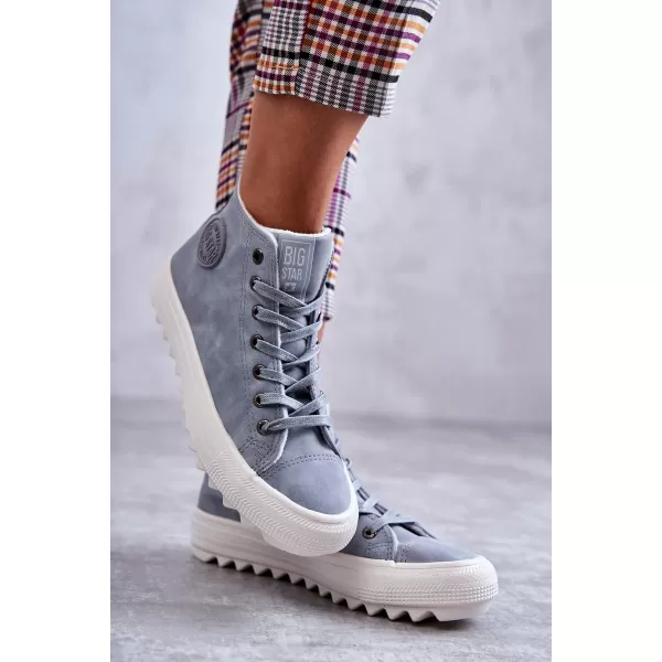  Damen-Sneaker BIG STAR EE274115 HELLBLAU Big Star Shoes 