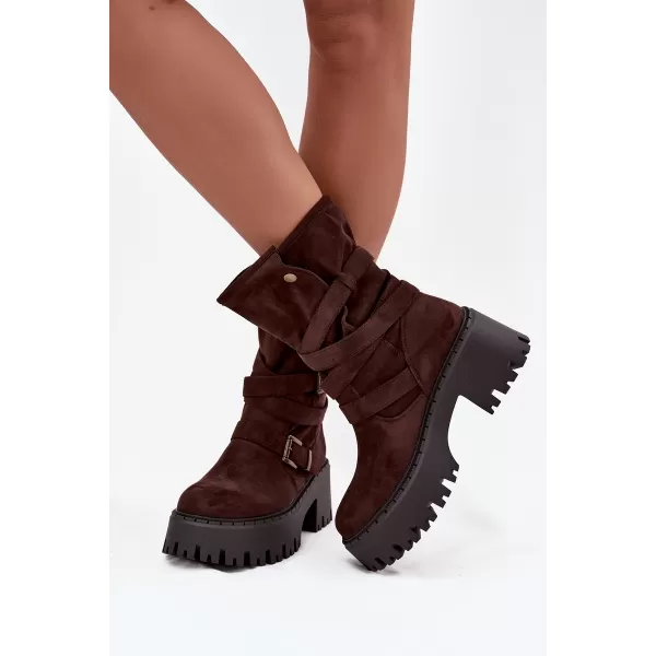  Damenschuhe mit Absatz BOTO NERELISA 40379 BRAUN 