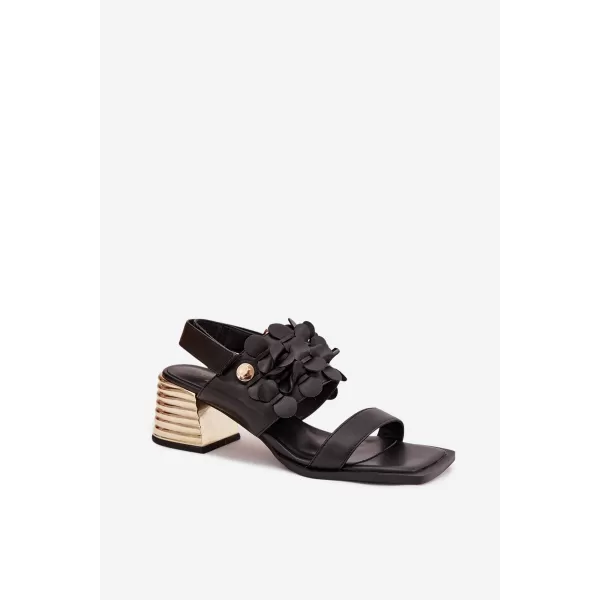  Damensandalen D&A CR61-3062 SCHWARZ 