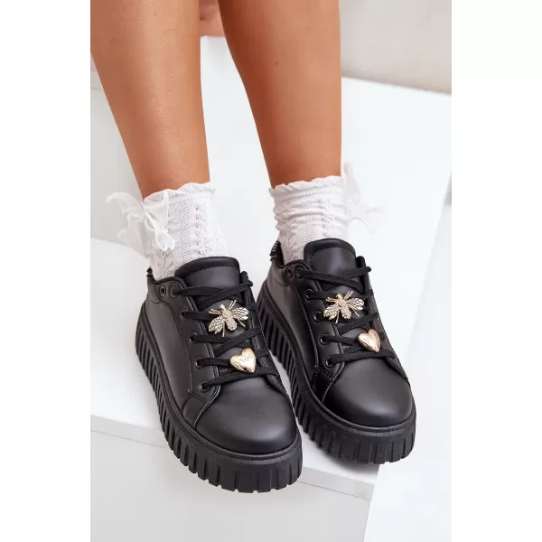  Damen-Sneaker EVENTO GRELESI SCHWARZ 