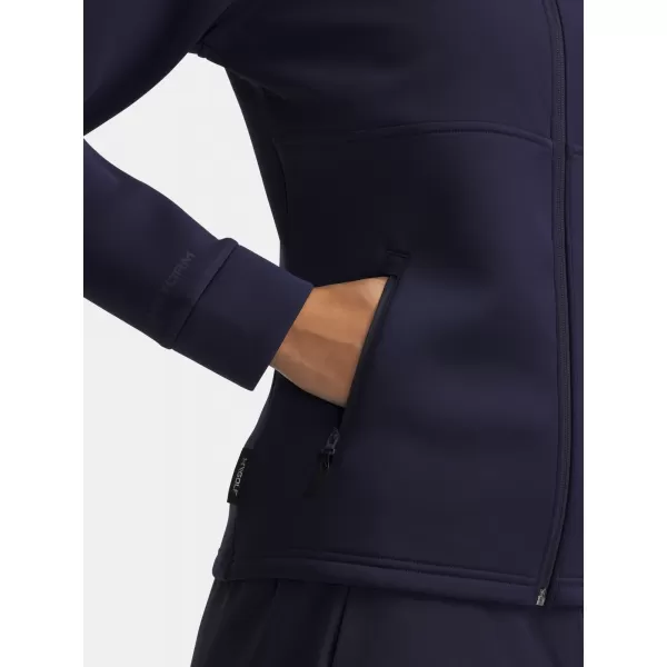  Damen-Sweatshirt UNDER ARMOUR UA DRIVE PRO HYBRID FZ 6005749-410 BLAU 