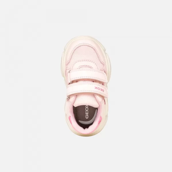  Mädchen-Sneaker GEOX CIUFCIUF B655QA0BC14C0808 HELLROSA 