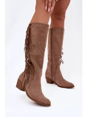 Damenstiefel BOTO FIRLINA 40921 KHAKI