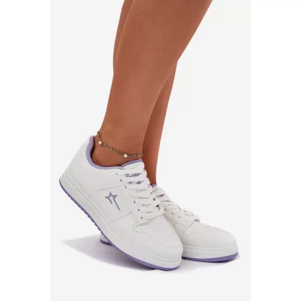  Damen-Sneaker BIG STAR RR274A245 WEISS/LILA Big Star Shoes 