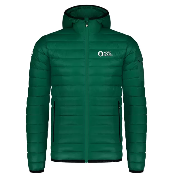  Herren-Winterjacke NORDBLANC SNARL NBWJM8260 GRÜN 