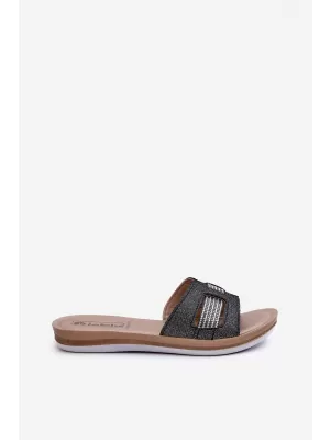 Damen-Flip-Flops INBLU BA000050 SCHWARZ