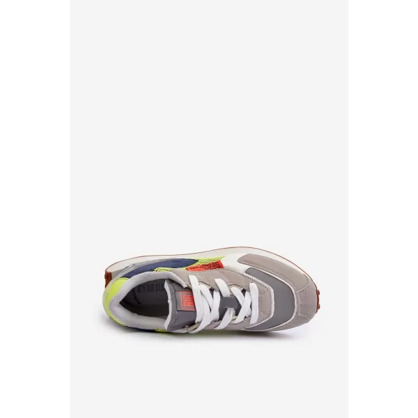  Herren-Sneaker BIG STAR NN174344 GRAU Big Star Shoes 