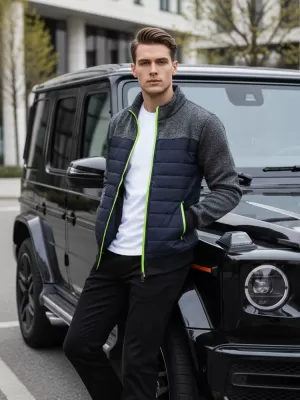 Herrenjacke DSTREET TX4396 DUNKELBLAU