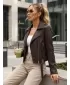 Damenjacke DSTREET TY5647 BRAUN