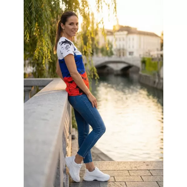  Premium-T-Shirt für Damen ALTISPORT VOJ/ALW036SI/TR01 SLOWENIEN 