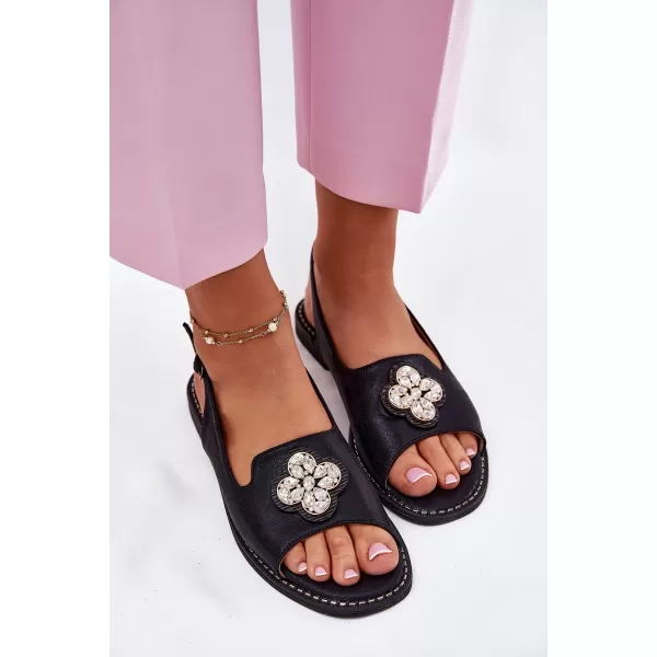  Damensandalen S.BARSKI KV51-080 SCHWARZ 